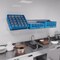 Amgood 62 in. Stainless Steel Tubular Glass Rack Shelf AMG WS-TGR-1862-Z - alternate 3
