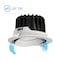 Infibrite Gimbal 24 Deg Angle 4In 5CCT Selectable 12 Watt 960LM 0-10V Dimmable LED Recessed Light 120-277V IB-015-8-12W-10V - alternate 2