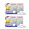Supremeplus New White Knit T-Shirt Cleaning Rags, 10 lbs. Compressed Boxes, Pack of 4, 4PK SP-7325 - alternate 1