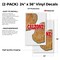 Signmission Calzone, Vinyl Decals Only 24 Inch x 36 Inch, Vinyl Decal, 2PK DSB-2436-2PACK-Calzone - alternate 2