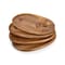 Picnic Time Family Of Brands NFL Atlanta Falcons - Wine Appetizer Plate Set Of 4 874-04-512-023-2 - alternate 1