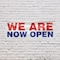 Signmission We Are Now Open, 36 Inch x 96 Inch, Vinyl Banner B-96-30922 - alternate 2