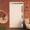 Vdomdoors Front Exterior Prehung Metal-Plastic Door, Manux 8111 White Silk, Side and Top Sidelite Transom, Of MANUX8111EXD-WS-W36+12xH80+14-LH - alternate 2