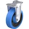 Zoro Select Rigid Plate Caster, Solid Rbbr, 5", 400 lb. B-POEV 126KA-12-SB - alternate 1