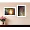 Homeroots Set Of Two Path of Happiness 1 White Framed Print Wall Art, 2PK 406160 - alternate 2