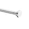 Anzzi 35-55 Inches Shower Curtain Rod with Shower Hooks in Brushed Nickel AC-AZSR55BN - alternate 2