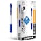 Zebra SARASA dry X20+ Gel Retractable RDI, 0.7 mm Medium Conical Pen Point, Retractable, Blue Ink, 6PK 41620 - alternate 1