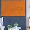 Fab Glass And Mirror Magnetic Glass Dry Erase Board, Frameless Glass Blue Board, 24in x 36in, with Magnets, Markers, A MB24x36-SB606 - alternate 4