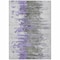 Homeroots 5' X 8' Purple Ivory And Charcoal Abstract Washable Indoor Outdoor Area Rug 582399 - alternate 2