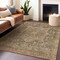 Homeroots 9' X 12' Fern Green Medallion Washable Indoor Outdoor Area Rug 608026 - alternate 3