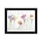 Homeroots Live Life in Full Color Tulips Black Framed Print Wall Art 529724 - alternate 1