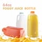 Ecoquality 64oz Empty Plastic Bottles with Tamper Evident Caps For Juices, Milk, and Smoothies, 108PK EQ64FOGL-108 - alternate 2