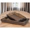 Homeroots Set of Two Brown Rectangular Wood Indoor Outdoor Serving Tray With Handles 376040 - alternate 4
