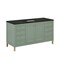 James Martin Vanities Chicago 60" Single Vanity, Smokey Celadon, w/ 3 CM Phantome Eclos Top 503-V60S-SC-3PHT - alternate 3
