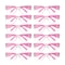 Bison Life Safety Glasses, Anti-Scratch, Clear Lens Pink Temple Lens, Frameless BLSH-ESCR-CLLCT-SG1P - alternate 1