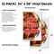 Signmission Chili Cheese Nachos, Vinyl Decals Only 24 Inch x 36 Inch, Vinyl Decal, 2PK DSB-2436-2PACK-Chili Cheese Nachos - alternate 2