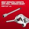 Milwaukee Tool Bit Socket, 3/8" Drive, Chrome, S2 Steel 45-34-1091 - alternate 4