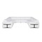 Homeroots White Italian Leather Power Reclining U Shaped Eight Piece Corner Sectional 634679 - alternate 4
