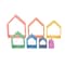 Tickit Rainbow Architect Houses, 7-Piece Set 73542 - alternate 2