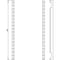 Siemens ALPHA 160/400 DIN longitudinal stays for mounting of assembly kits, H = 450 8GK4851-3KK00 - alternate 2