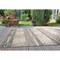 World Rug Gallery Distressed Geometric Indoor/Outdoor Area Rug 4 ft x 6 ft Beige 8019BEIGE4X6 - alternate 1