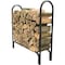 B & K Panacea Black Powder Coated Steel Log Rack 15203 - alternate 1