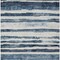 Homeroots 8' X 10' Denim Blue And Gray Striped Washable Indoor Outdoor Area Rug 605900 - alternate 2