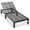 Leisuremod Chelsea Modern Outdoor Chaise Lounge Chair With Red Cushions CLBL-77R2 - alternate 4
