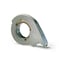 Scotch Strapping Tape Dispenser, 1 in Max. Tape Width, 3 in Tape Core Dia., Pistol, Plastic, Gray H12 - alternate 1