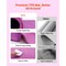 Vevor Gymnastic Bars for Kids Folding Training Kip Bar for Home 140 lbs Pink QT1892A - alternate 3