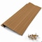 Waterlock Pro Aluminum Gutter Guard, Wicker, 100ft WP-5KS-100-WKR - alternate 1