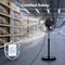Edendirect 20 in. 5-Speed Pedestal Fan in Black, with 90 Deg Auto Oscillation, with High Velocity ZRSY20 - alternate 4