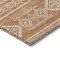 Homeroots 5' X 8' Copper And Ivory Southwestern Washable Indoor Outdoor Area Rug 593661 - alternate 2