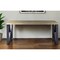 Homeroots 70" Gold and Black Aluminum Writing Desk 347513 - alternate 2
