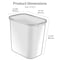Acrimet Wastebasket Bin for Recycling, 6.75 Gallon/ 27 Quart/ 24 Liter (Plastic), 4PK 578.5 - alternate 2