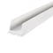 M-D Building Products 36 in. White Vinyl DENY U-Shape Slide-On Under Door Seal 40717 - alternate 1