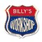 Signmission Billy's Workshop, 18 inch X 18 inch, Plastic Sign, 2PK SHI-P-2PACK-18-489-BILLY - alternate 1