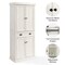 Crosley Seaside Kitchen Storage Pantry CF3103-WH - alternate 3