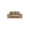 Homeroots 72in Beige And Gold Velvet Loveseat 518572 - alternate 3