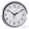 Clockswise 8-in Round Quartz Wall Clock Non-Ticking Battery Operated with Silent Sweep Movement,  QI004745.WT.8 - alternate 1