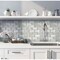 Apollo Tile 12x13 Bianco Carrara, Bardiglio Nuvolato Marble Subway Floor and Wall Tile 5.28 sqft/case, 5PK APLDC88R01A - alternate 3