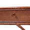 Bali & Pari Brier Marbled Tortoise Natural Rattan Console Table 262-14438-ZORO - alternate 4