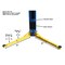 Atlas Automotive Equipment Pv12Px Commercial Grade Overhead 2-Post Lift 12,000 Lb. Capacity XH-PV12PX-FPD - alternate 3