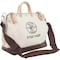 Klein Tools Tool Bag, Brown, Canvas, 10 Pockets 5102-14SP - alternate 1