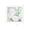 Homeroots Peaceful Peonies In Full Bloom White Framed Print Wall Art 529730 - alternate 2