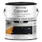 Rust-Oleum Cabinet Transformations Basics Cabinet and Trim Paint , Black, Semi-Gloss, 1 Gallon 373697 - alternate 1