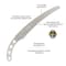 Silky Saws Silky Replacement Blade Only ZUBAT 240mm Large Teeth 271-24 - alternate 2
