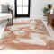 Jonathan Y Petalo Abstract Two-Tone Modern Orange/Cream 3 ft. x 5 ft. Area Rug CTP200D-3 - alternate 1
