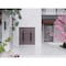 Vdomdoors Front Exterior Prehung Aluminum Double Doors Ronex1205 Bronze Oak Mirrored Clear Glass Entry Metal RONEX1205DEXD-OAK-W72xH80-RH-O - alternate 2