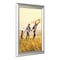 M&T Displays Snap Frame 8.5 in. X 11 in. Poster Size, 1 in. Chrome, Mitred Corner UCN255K081X5000 - alternate 1